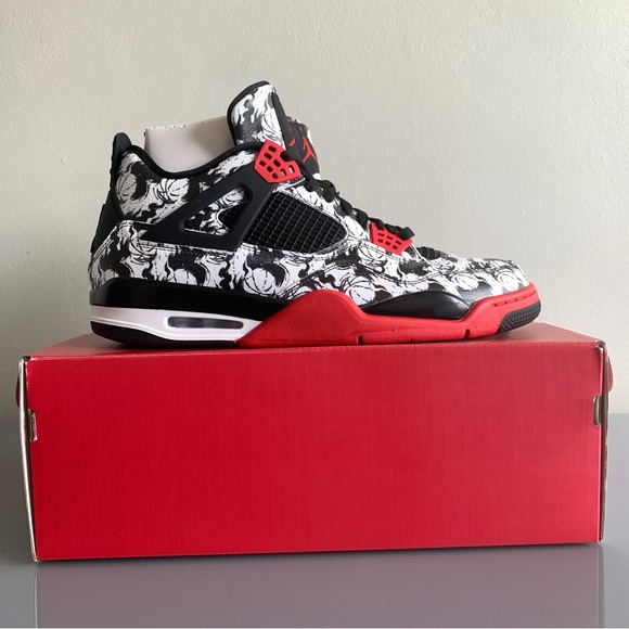 Air Jordan 4 Retro "Singles Day/Tattoo" sneakers NEW size 14 mens shoes - Picture 4 of 8
